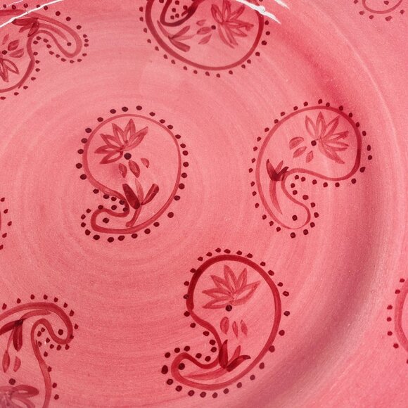 Home Target HMQ 91 Various Color Hand Painted  Stoneware Salad Lunch Plate Set 3 - Picture 3 of 14